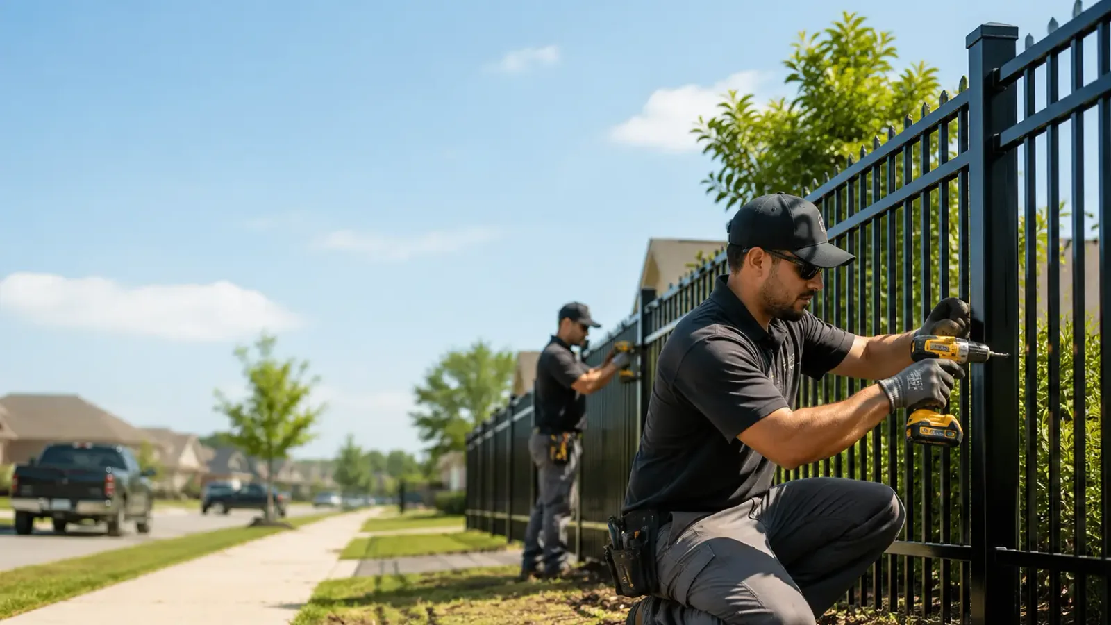 Metal Fence Installation in Rock Glen, PA